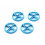 MakeBlock - Timing Pulley 90T-Blue(4-Pack)