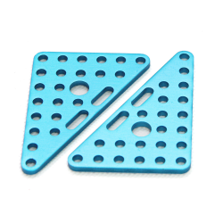Makeblock - Triangle Plate 6x8-Blue(Pair)