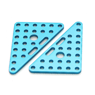 Makeblock - Triangle Plate 6x8-Blue(Pair)