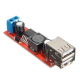DC 6V-40V na 5V 3A Dupli USB Punjač DC-DC Step-down konverter modul