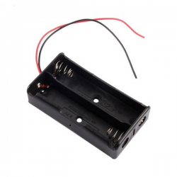 Battery holder - serial - 2x18650 