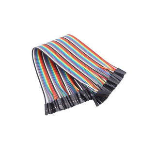 Dupont wire - 10 cm - 2,54 mm - 40 kom - ŽŽ