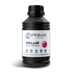 PrimaCreator Value UV / DLP Resin - 1000 ml - Transparent red