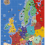 Bee-Bot i Blue-Bot &ndash; European Map 145 x 80 cm