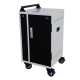 PT-VERT-15, 15 Bay Secure Vertical Basic USB Hub, Charging Cart