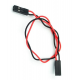 Dupont wire - 20 cm - 2.54 mm - 4P-4P - FF