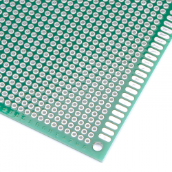 Prototype board - Double sided - FR-4 Glass Fiber - 70x90 mm 