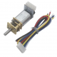 Micro Metal Geared motor with encoder - 100:1/150RPM/6V