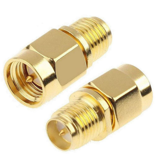 Coaxial Adapter connector - RP SMA Male to RP SMA Female
