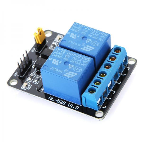 2-Channel 5V Relay Module Board Shield for Arduino PIC AVR MCU DSP ARM 
