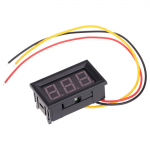 SYV099 0-99.9V three wire power supply 4.0-30V digital voltmeter head with reverse polarity protection For Arduino