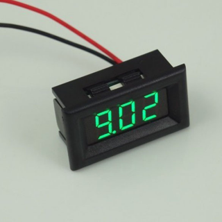 DC5-30V LED Digital Display Voltmeter – Car Motorcycle Voltage Gauge Panel Meter