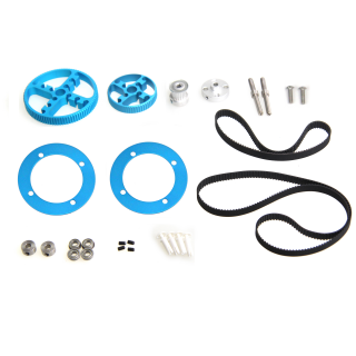 MakeBlock - Pogonski set sa remenjem za robotiku - Plavi MakeBlock - Pogonski set sa remenjem za robotiku - Plavi