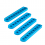 MakeBlock - Beam0412-076-Blue (4-Pack)