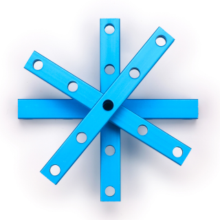 Makeblock - Nosač 0808-072-Plavi (4 kom)