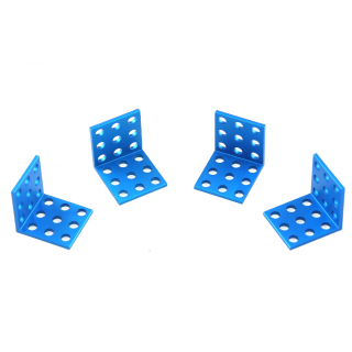 MakeBlock - Kutni nosač 3x3cm-Plavi (4-kom)