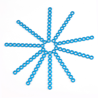 Makeblock - Reziva poveznica 080 - Plava (10-Pack)